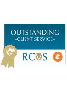 RCVS Client Service award